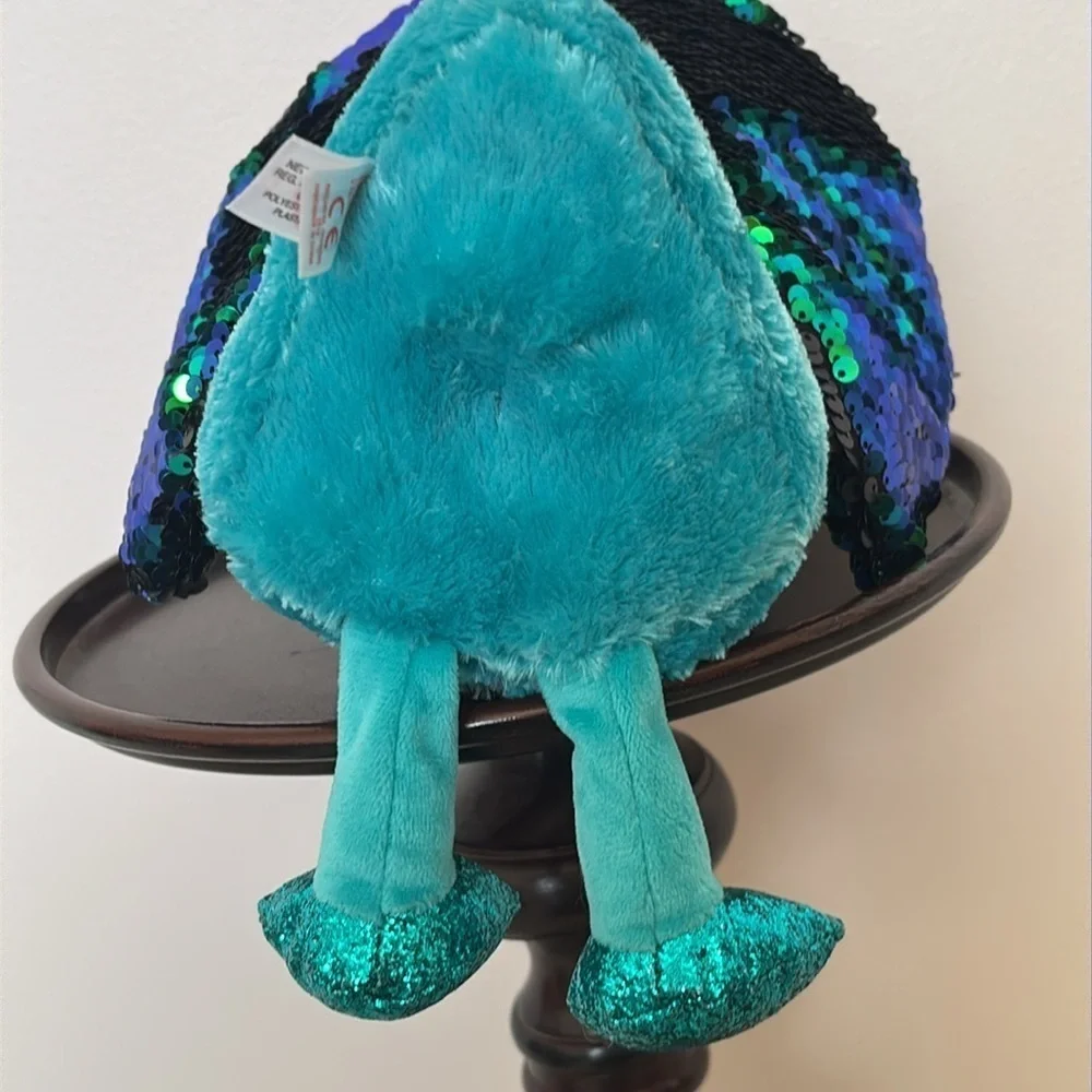 Brand New Ty Flippables Beanie Boo Tyson the Peacock 9